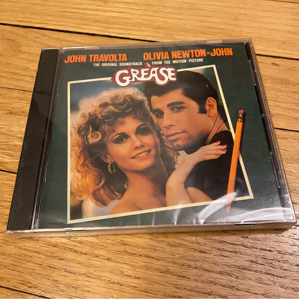 Grease Soundtrack CD Travolta & Newton-John 1991 Remastered Soundtrack Musical